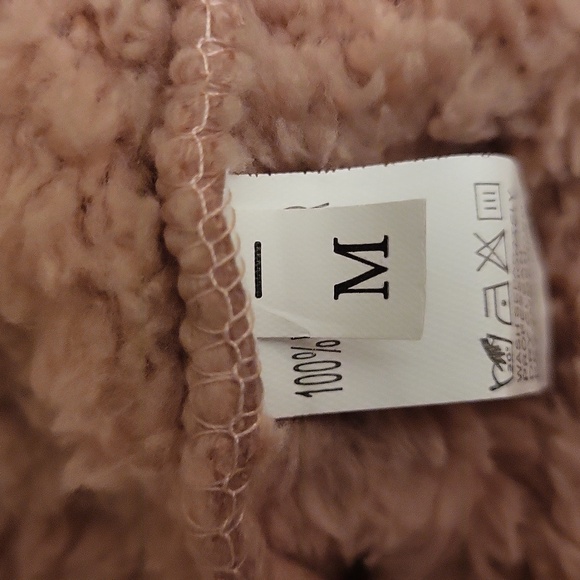 Oversized sherpalike pullover top M NWOT - Picture 6 of 7